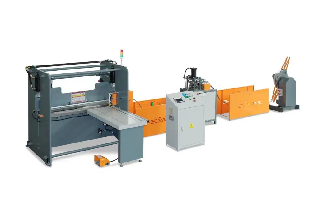 Sf302 High Quality Plywood Box Double Hole Steel Strip Production Line